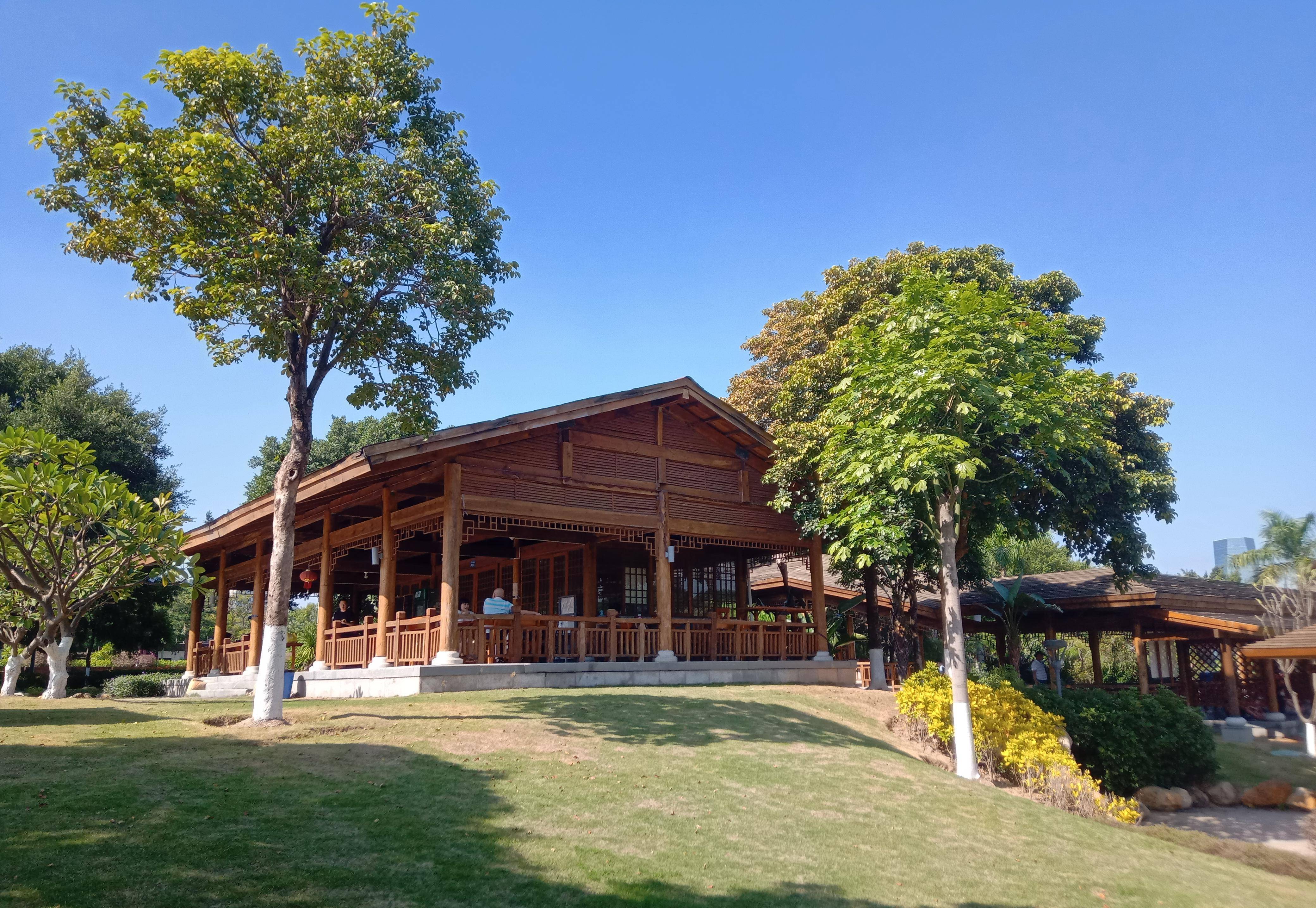 廈門園博苑真美,各地風情的民俗建筑看個夠,還有杏林閣月光環