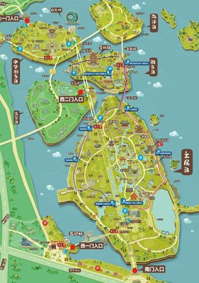 廈門(mén)園博苑小火車(chē)路線