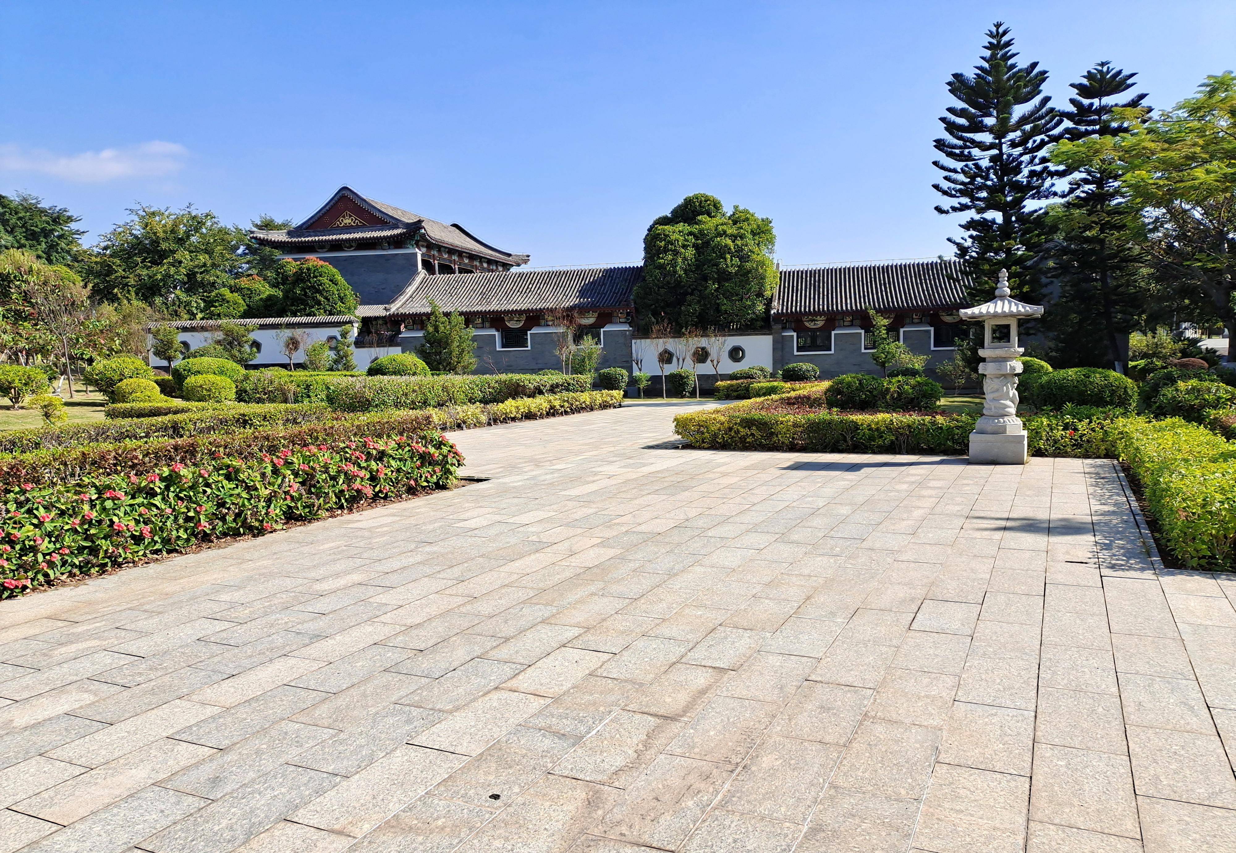 廈門(mén)園博苑真美,各地風(fēng)情的民俗建筑看個(gè)夠,還有杏林閣月光環(huán)